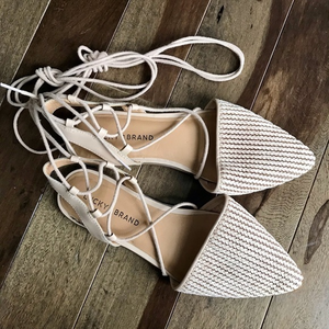 Lucky Brand‎ Bisque Mackneill Gladiator 8.5 EUC